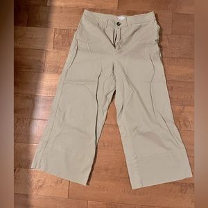 COPY - Madewell Langford Wide-Leg Crop Pants in Light Latte